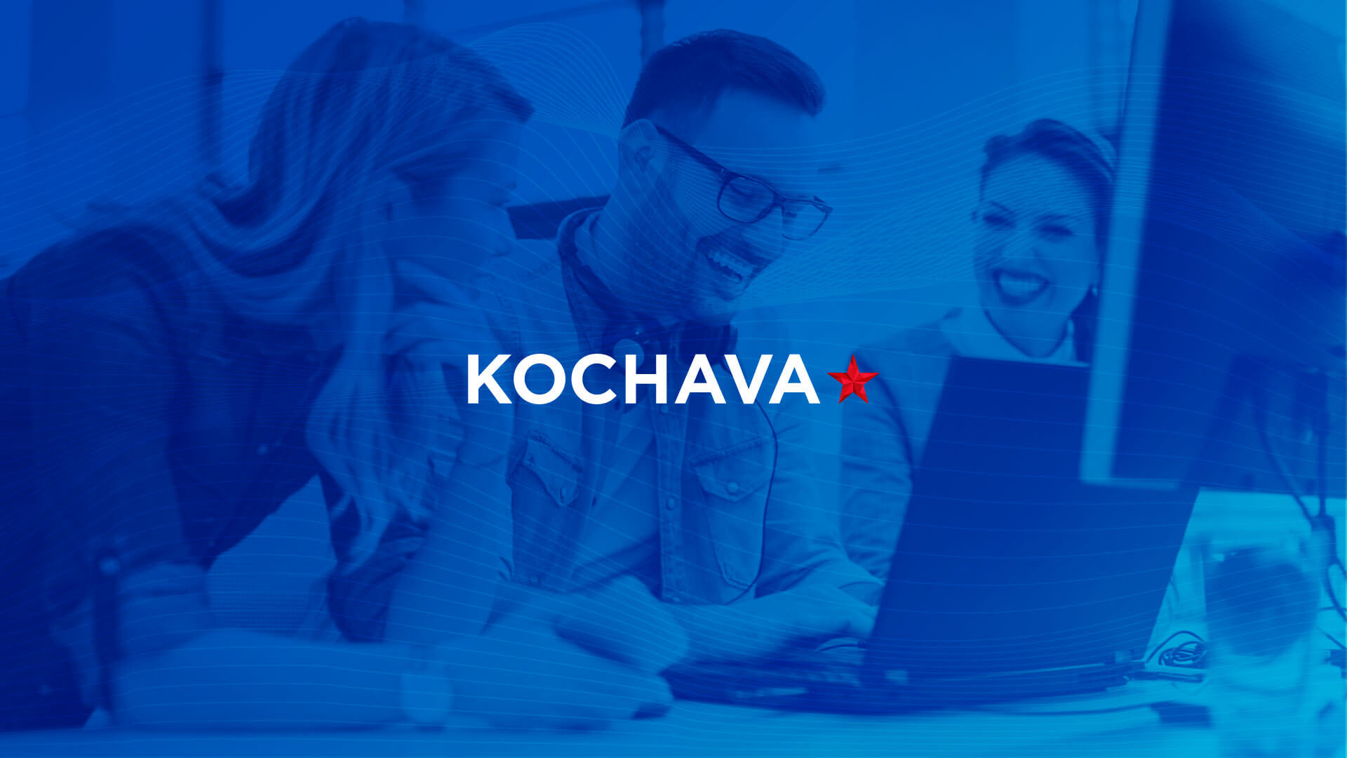 Kochava logo over lifestyle image