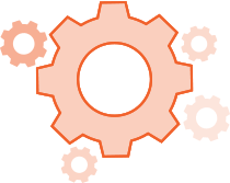 orange gears